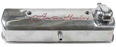 Tapa balancines Austin Healey con logo Tapa balancines Austin Healey con logo - Imagen 1