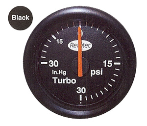 Revotec Black Gauge with Black Bezel