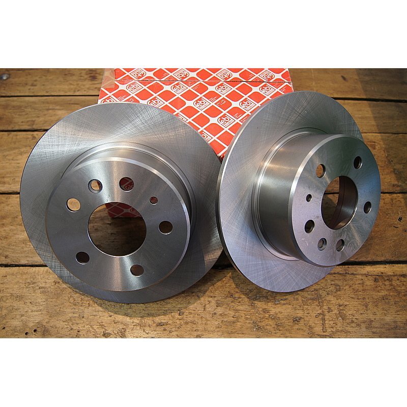 Par discos freno traseros Mercedes W107-108-109-111-113-114-115-116-123 Par discos freno traseros Mercedes W107-108-109-111-113-114-115-116-123 - Imagen 1