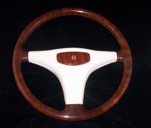 bt1-1 Volante Sport madera de nogal Bentley T1, T2, Mulsanne, Turbo, Eight - Imagen 1