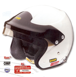 OMP Jet 3.5 Helmet with HANS Fitting