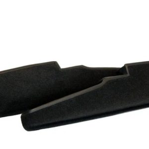 Bolsillo de puerta negro con alfombra negra Porsche 911  1977 - 1993