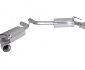 Silencioso trasero doble en acero inox  Chevrolet Camaro RS 3.6 V6 (224KW) de 2009 -