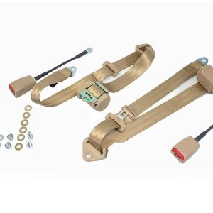 Cinturón de seguridad beige izquierdo / derecho  Porsche 911