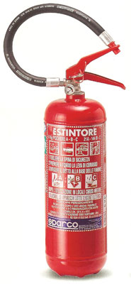 cms-0144pb41-4 Sparco Powder Fire Extinguisher 130mm - Image 1