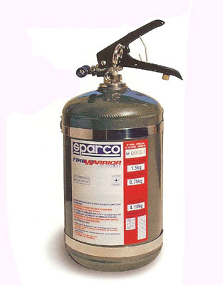 Extintor Sparco 125mm 3,35Kg Extintor Sparco 125mm 3,35Kg - Imagen 1