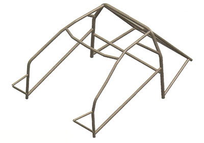 cms-arm2a2b-19 Upgraded Roll Cage Lancia Delta HF/Integrale/AWD/EVO - Image 1