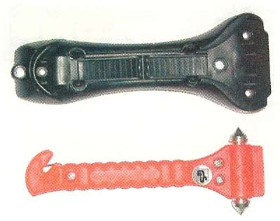 Martillo de seguridad + cuchilla Martillo de seguridad + cuchilla - Imagen 1