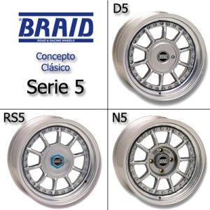 Braid Series 5 13x8 Wheel