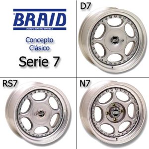 Braid Series 7 15x7 Wheel