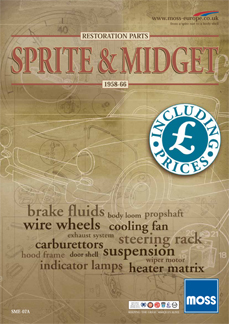 Catalogo de despiece y accesorios de SPRITE & MIDGET Parts and accessories catalogue for SPRITE & MIDGET - Image 1