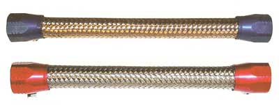 Manguito Inox. baja presion + terminaciones 5 Stainless Steel Low Pressure Hose + Fittings 5 - Image 1