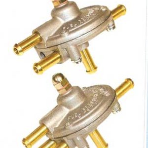Twin turbo fuel regulator