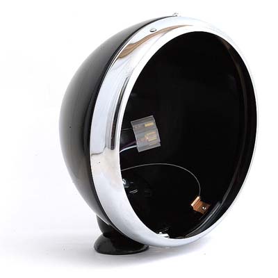 Carcasa negra montaje Faro exterior 7 Black Housing for 7 External Headlamp Mounting - Image 1