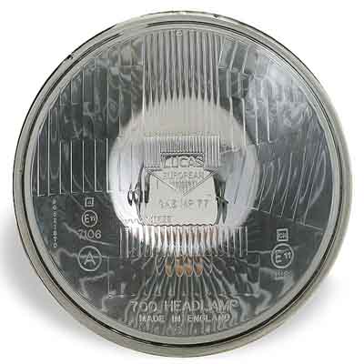 Faro Lucas UEC 7″ con luz de pos. Faro Lucas UEC 7" con luz de pos. - Imagen 1