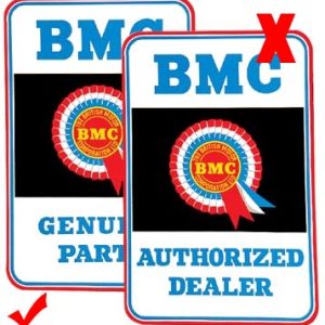 Placa Piezas Originales BMC