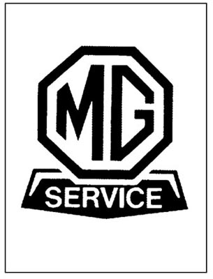 Placa Servicio MG Placa Servicio MG - Imagen 1
