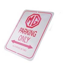 Placa Parking MG