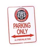 Placa Parking Austin Healey