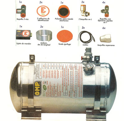 cms-ocb367-4 Aluminium Electric Fire Extinguisher 4.25L - Image 1