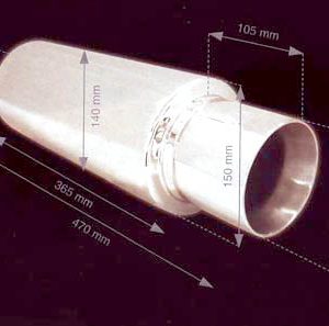 Silencioso Universal 7