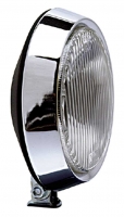 SIM Long-Range Lamp Stainless Rim Black Housing