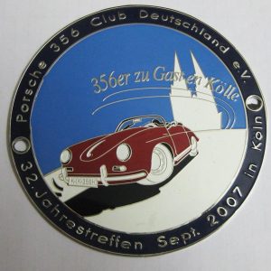 Universal Porsche 356 Deutschland Emblem