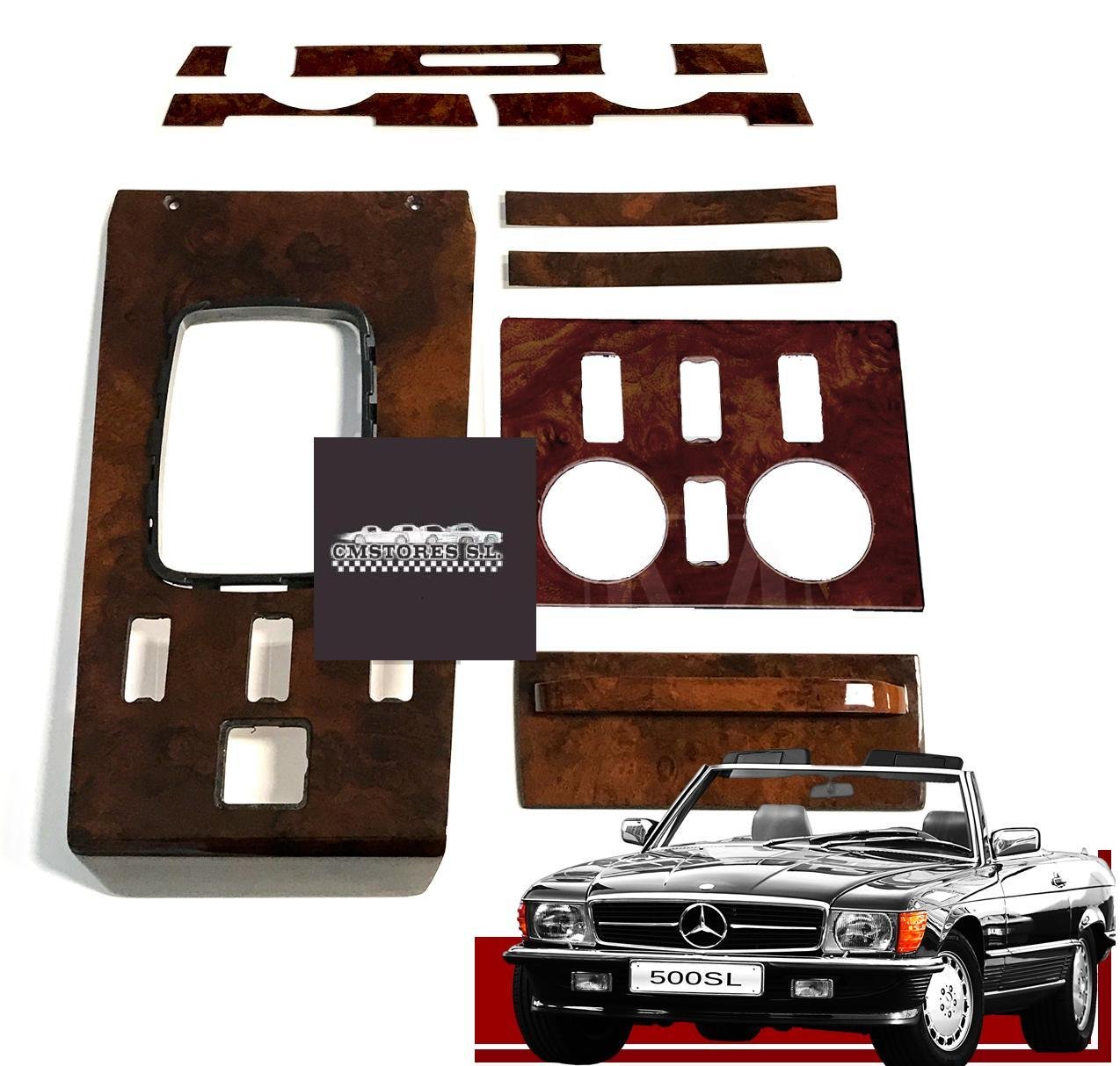 Kit maderas de nogal Mercedes 500 SL EU Kit maderas de nogal Mercedes 500 SL EU - Imagen 1