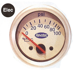 Reloj Revotec Presion de Aceite Electrico 52mm