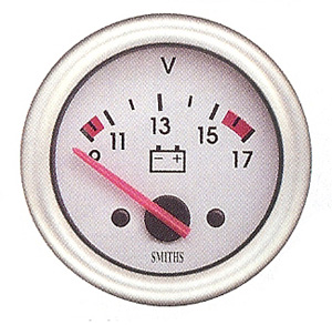 Reloj Smith Telemetrix Voltimetro Electrico 52mm Smiths Telemetrix Electric Voltmeter 52mm Coloured Digits - Image 1