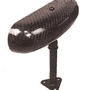 Lightweight Interior Mirror Carbon Fibre Finish Flat