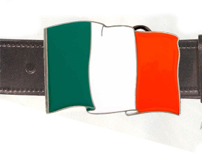 Hebilla bandera Irlanda