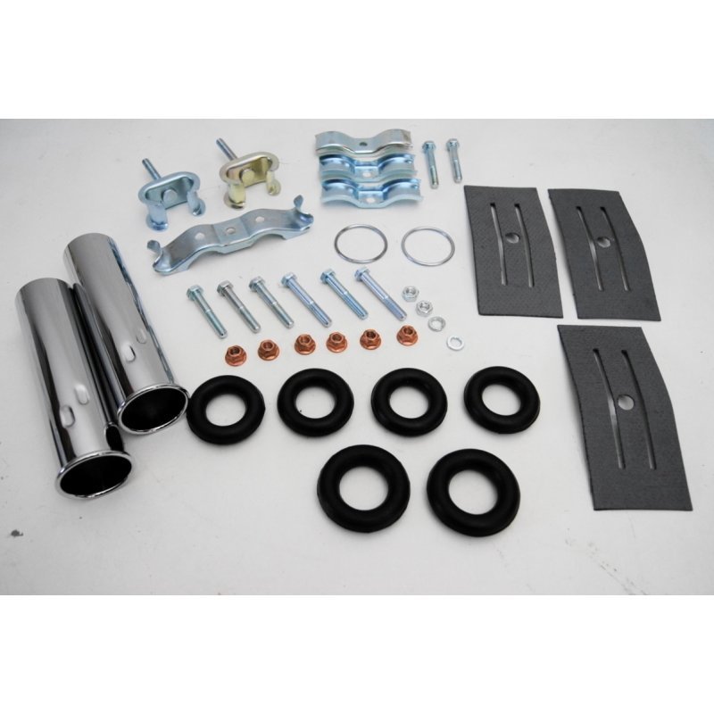 Kit montaje escape Mercedes W113 230SL 250SL 280SL Kit montaje escape Mercedes W113 230SL 250SL 280SL - Imagen 1