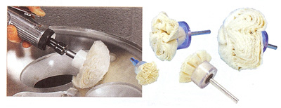 Cepillo para pulir tipo champiñon Mushroom Polishing Brush - Image 1