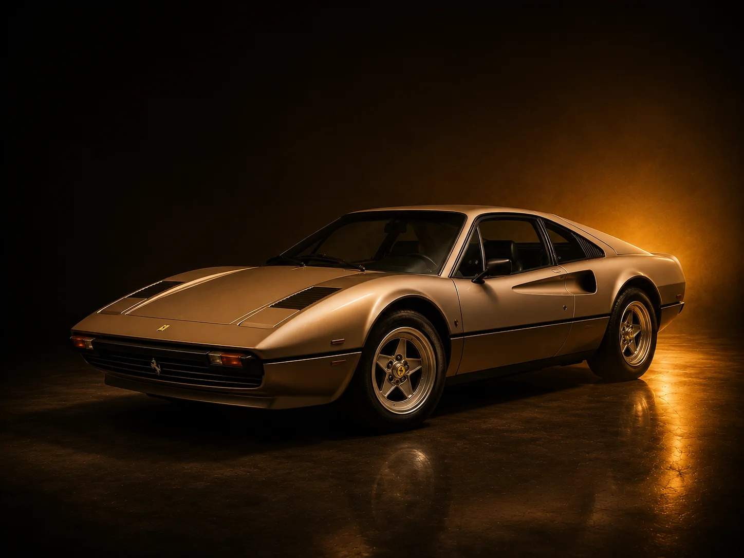 Ferrari 308 GTB clásico 1975 plata · CM Stores repuestos originales
