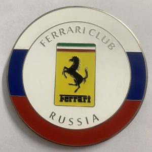 Ferrai owners club Russia emblem