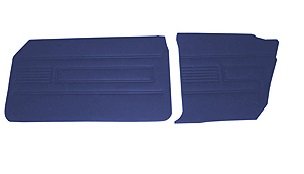 Juego de paneles de puerta Ford Taunus Coupé 17M / 20M Azul oscuro 69-72 Dark Blue Door Panel Set Ford Taunus Coupé 17M / 20M 69-72 - Image 1