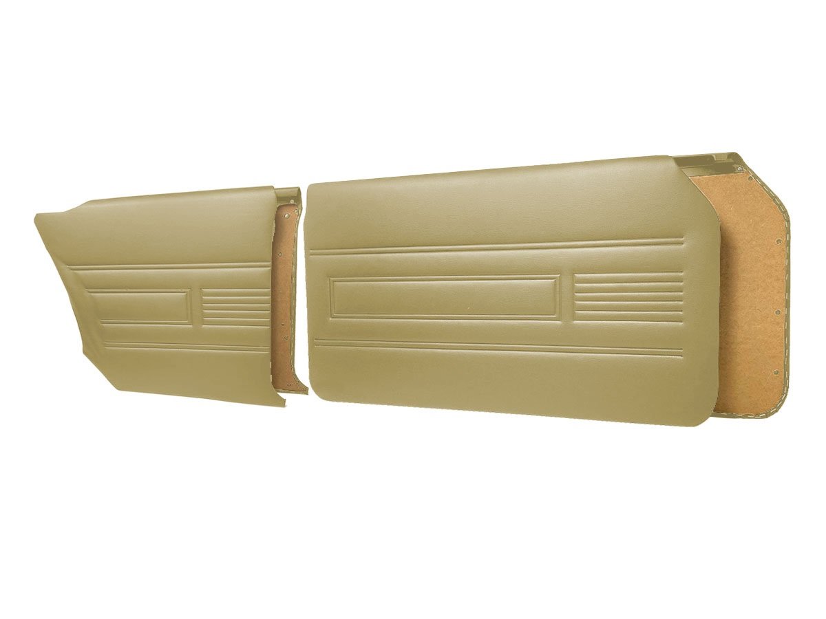 Juego de paneles de puerta Ford Taunus 17M / 20M Beige 69-72 Beige Door Panel Set Ford Taunus 17M / 20M 69-72 - Image 1