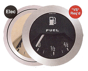 Smiths Classic Range Fuel Gauge 0-1/2-1/4 Magnolia