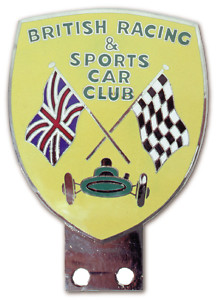 British Racing and Sports Car Club Emblem