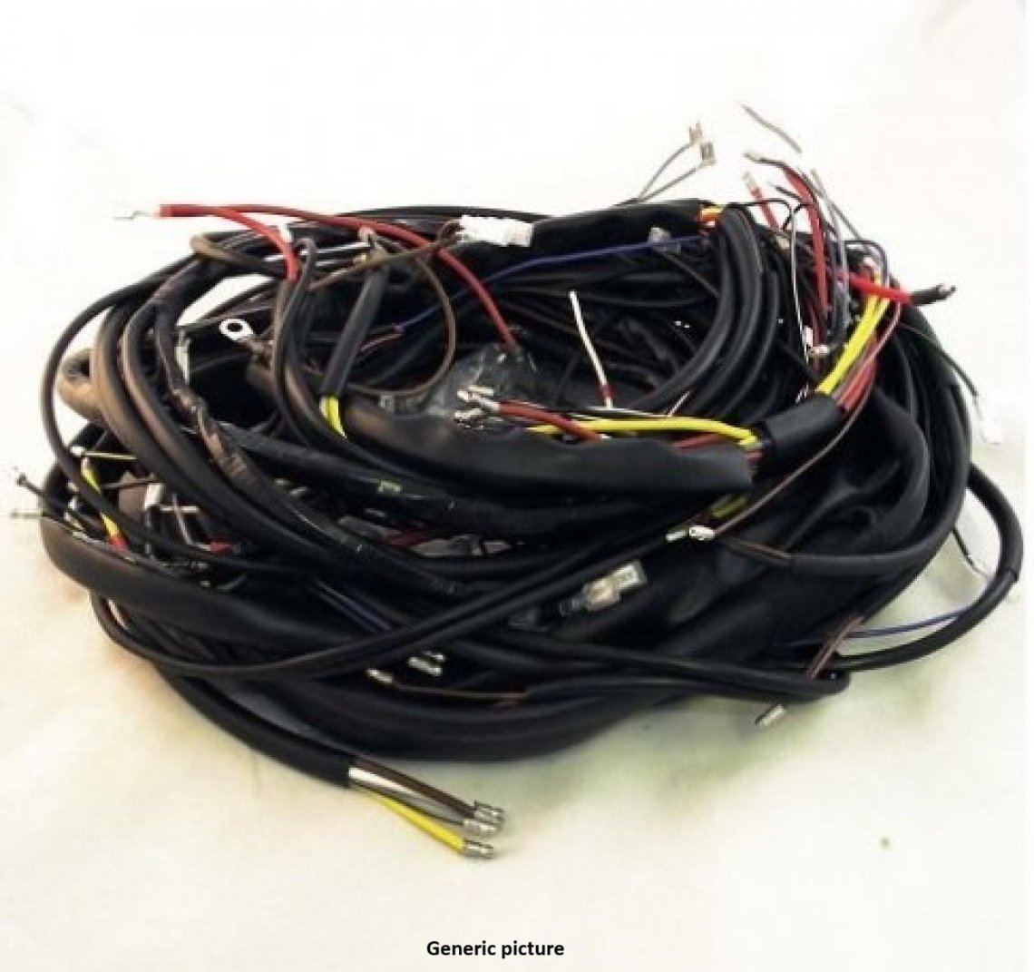 Cableado de iluminación de motor para Porsche 964 1991-> M64.02 Tiptronic Engine Wiring Harness Porsche 964 1991-> M64.02 Tiptronic - Image 1