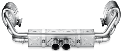 gt3so2-3 Akrapovic Slip-On Race Line Exhaust (Titanium) 997 - Image 1