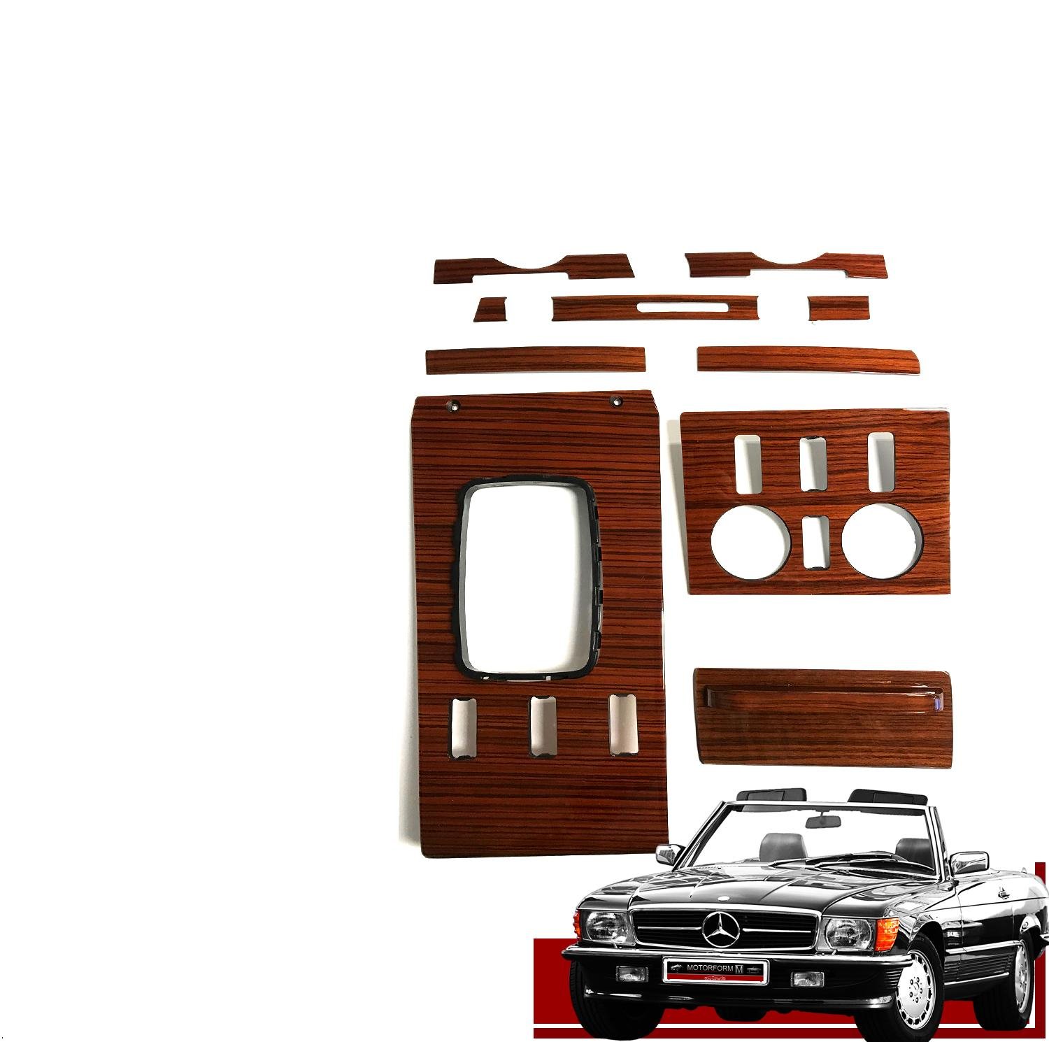 Kit maderas de zebrano Mercedes 500 SL EU Kit maderas de zebrano Mercedes 500 SL EU - Imagen 1