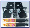 Conversión amortiguador telescópico SPAX trasero MG Midget