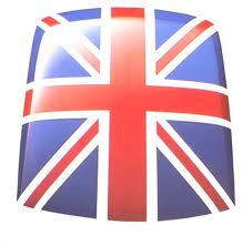 Mini Union Jack Roof Decal