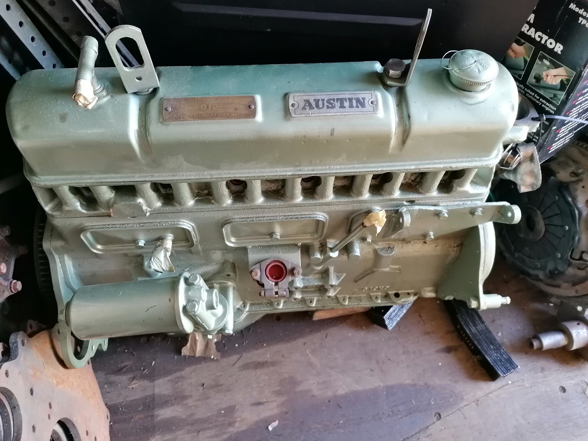 img20211021113038-1 Austin Healey 3000 engine, rebuilt - Image 1