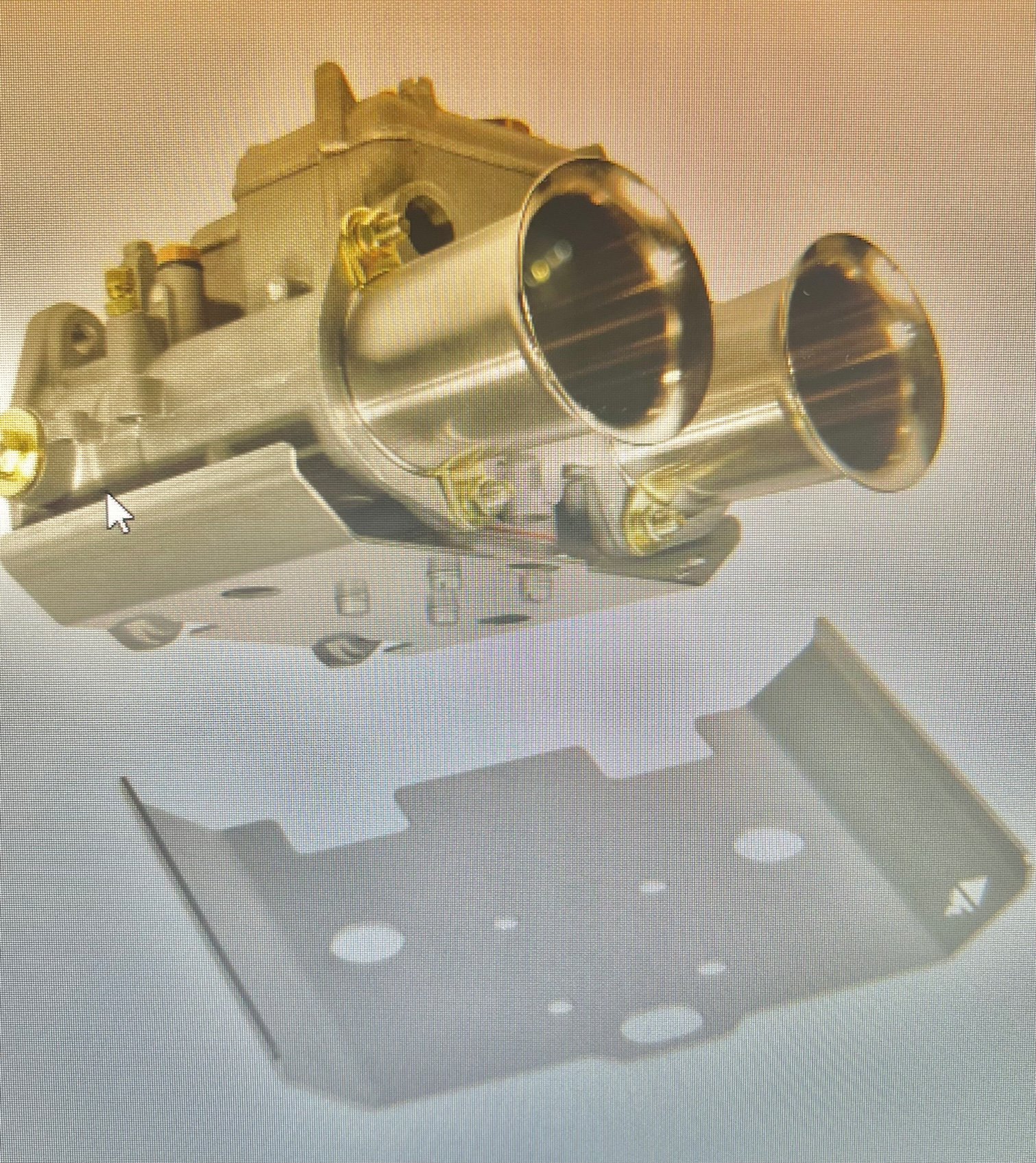 img7671-2 protector termico para carburadores weber dcoe - Imagen 1