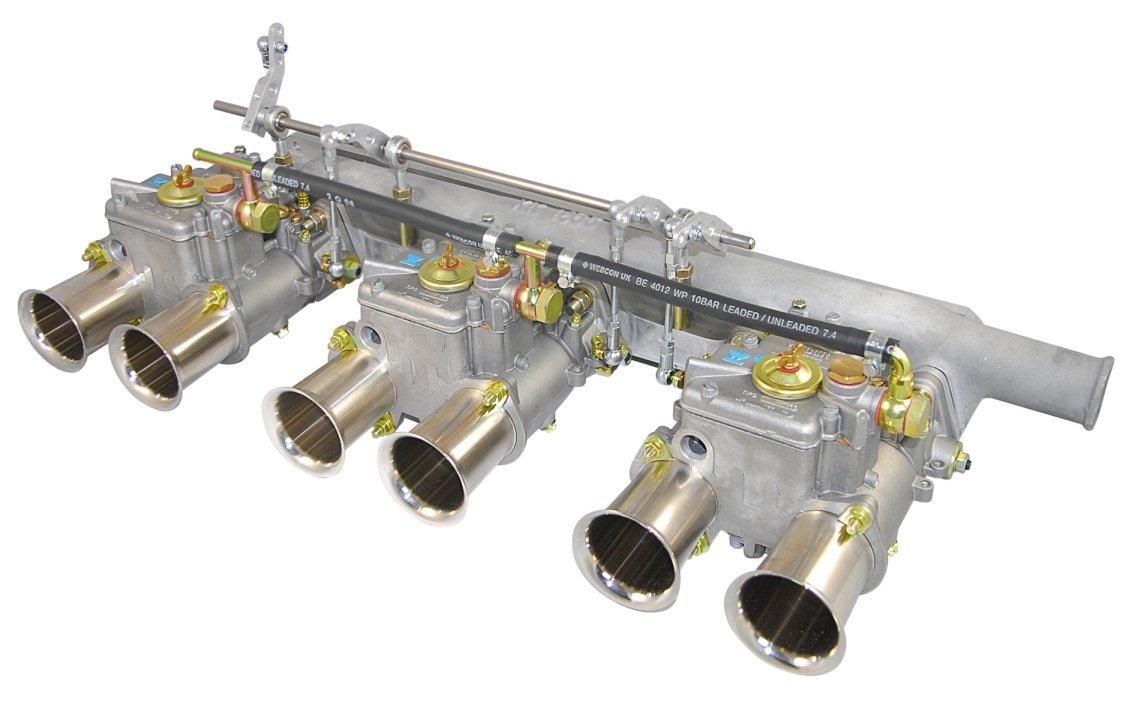 Kit carburacion Weber para Jaguar XK120/150 45DCOE Kit carburacion Weber para Jaguar XK120/150 45DCOE - Imagen 1