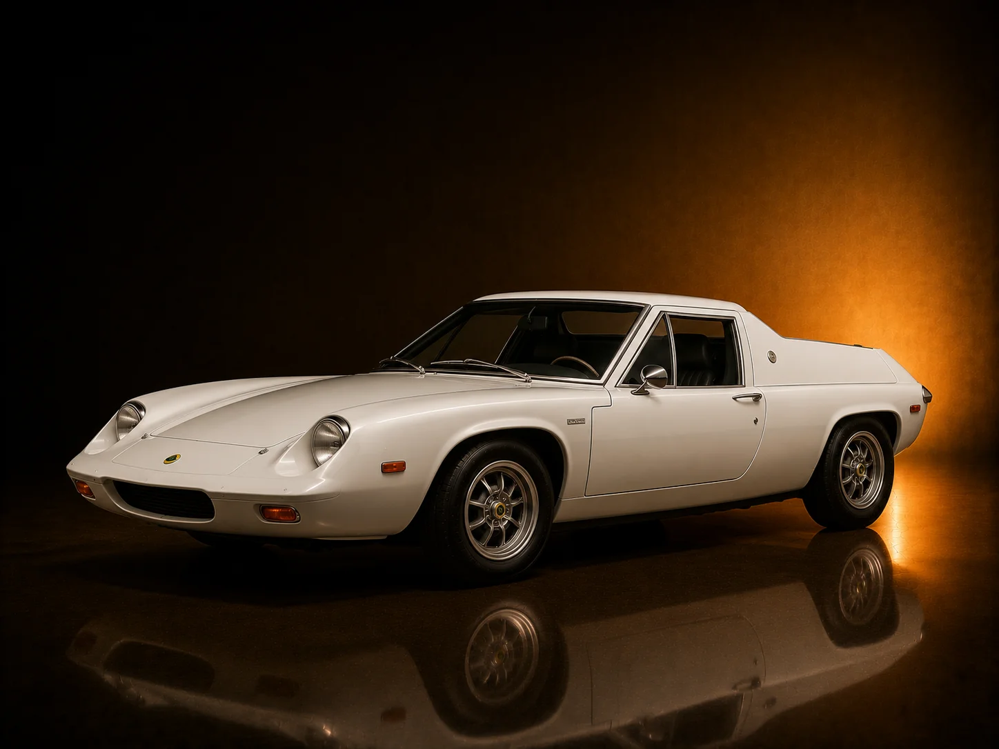 Lotus Europa S2 Twin Cam mid-engine blanco · CM Stores repuestos originales