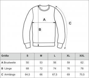 Martini Racing team sweatshirt available from size S to size XXL